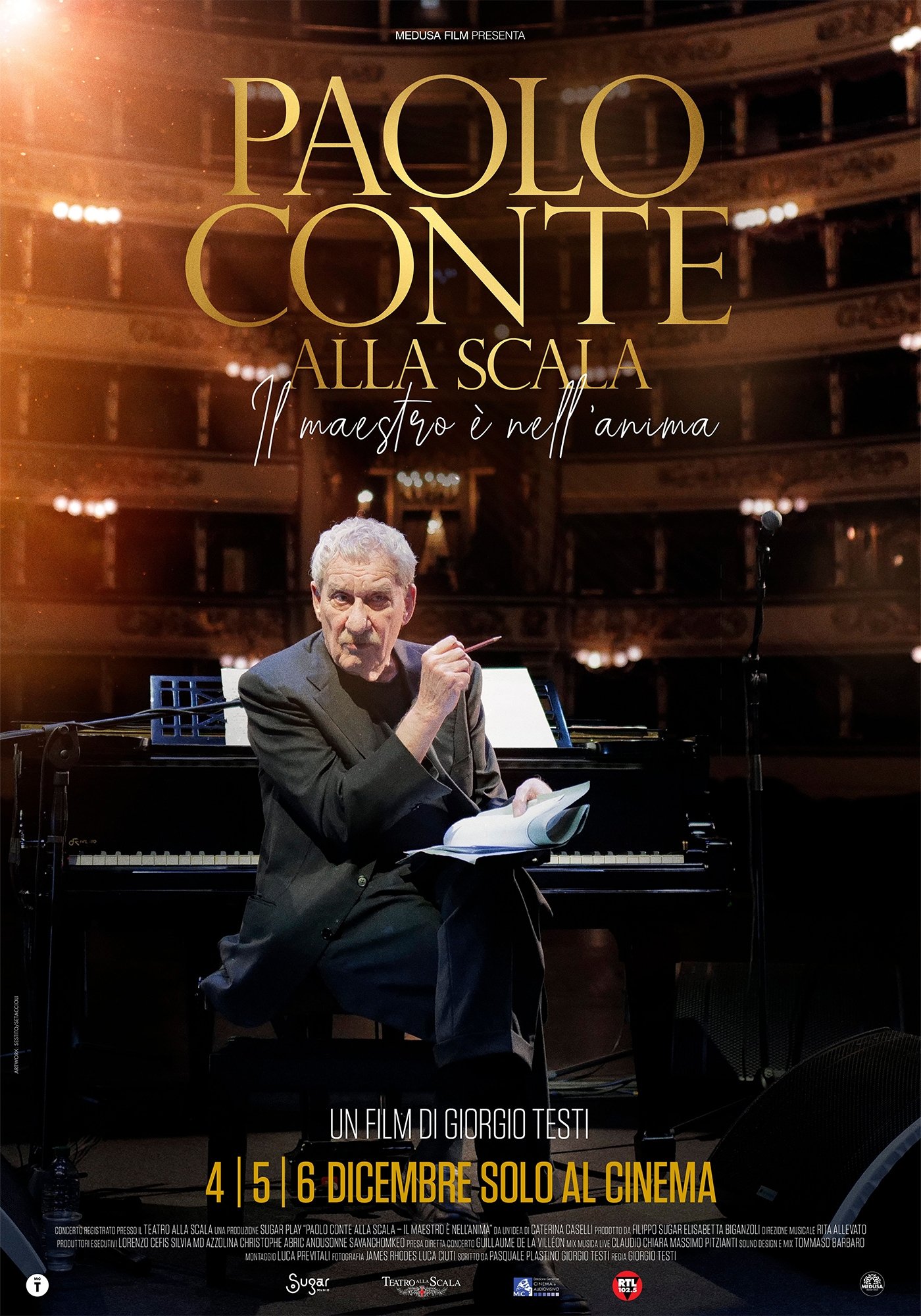 Paolo Conte alla Scala - Il maestro è nell’anima - Bild 1 von 3