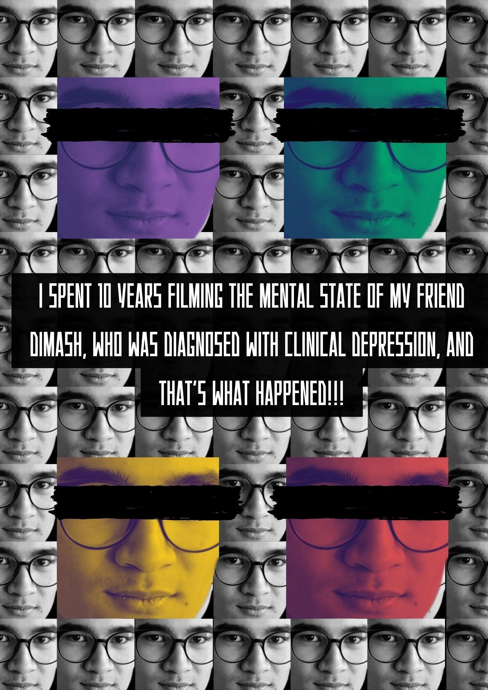 I spent 10 years filming the mental state of my friend Dimash, who was diagnosed with clinical depression, and that's what happened!!! - Bild 1 von 3