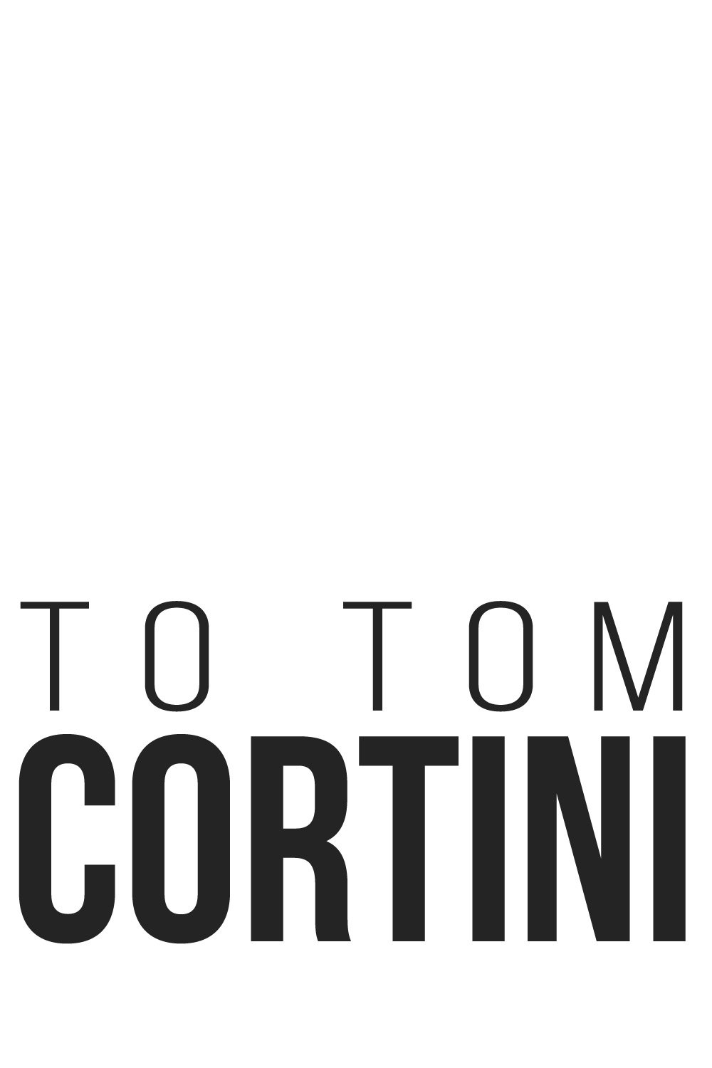 To Tom Cortini - Bild 1 von 3