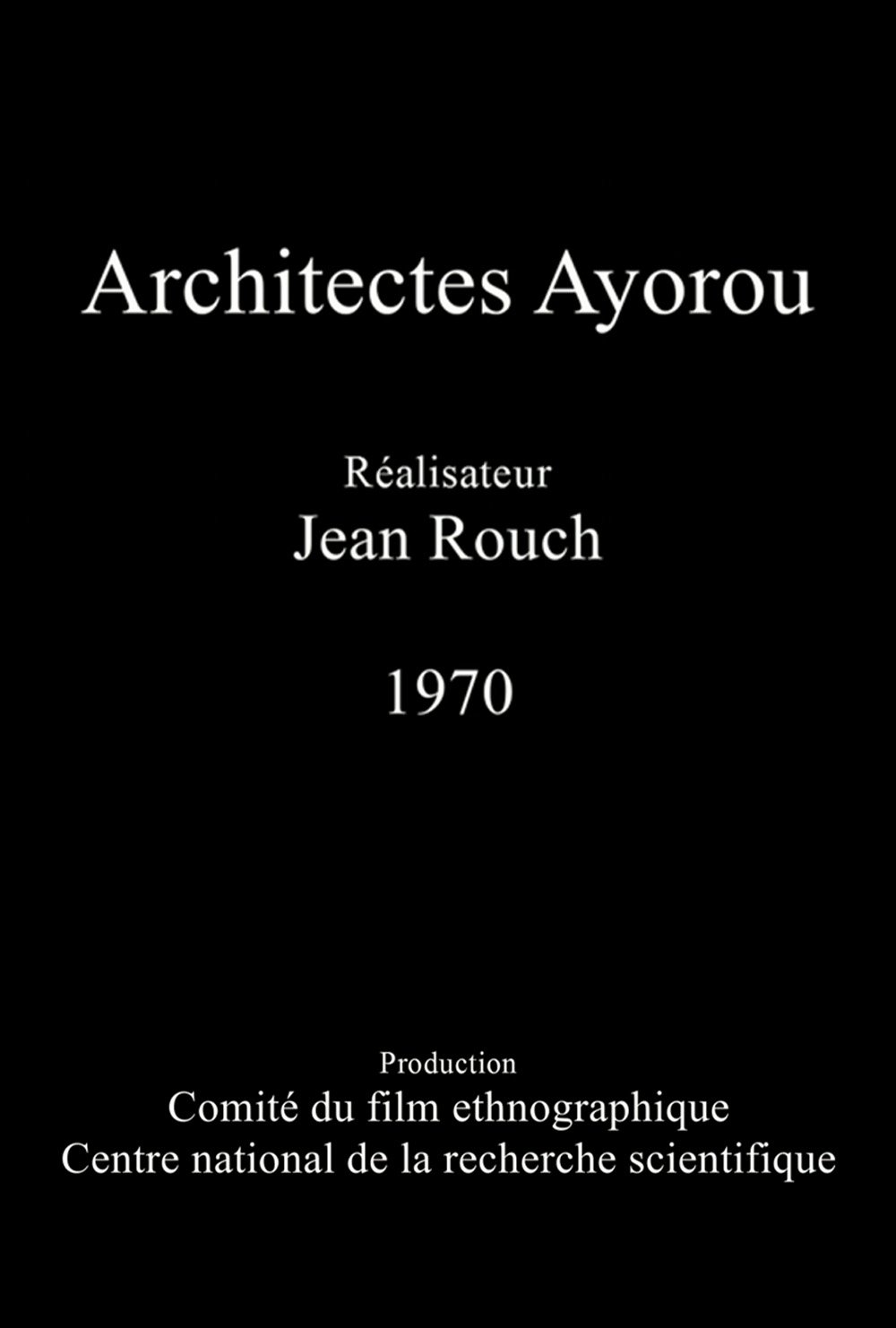 Architects of Ayorou