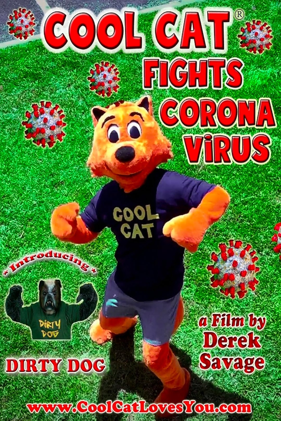 Cool Cat Fights Coronavirus - Bild 1 von 3
