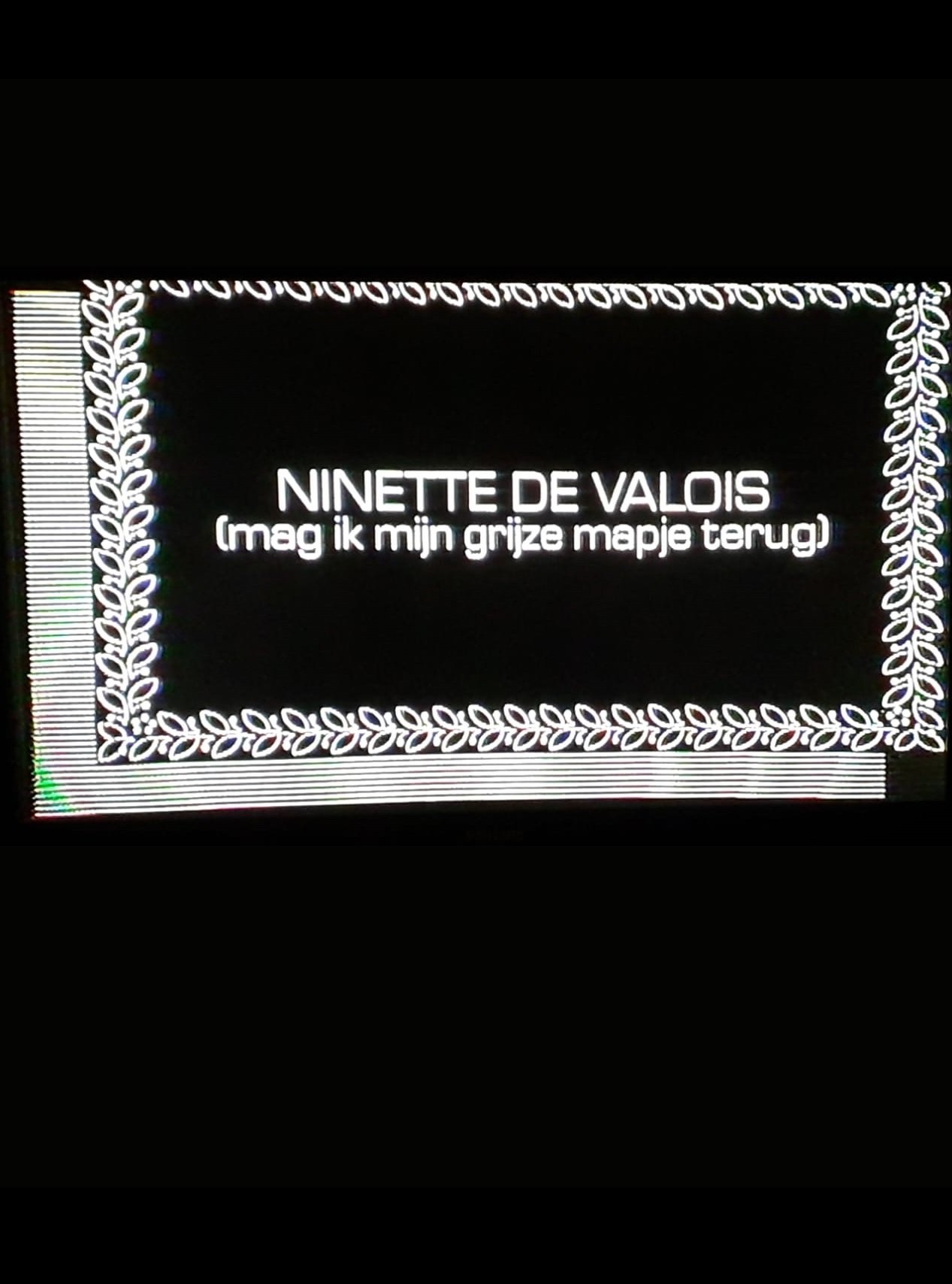Ninette de Valois (Mag ik mijn grijze mapje terug) - Bild 1 von 2