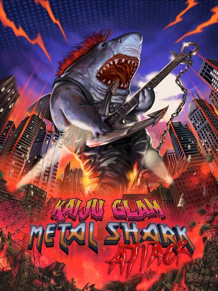 Kaiju Glam Metal Shark Attack - Bild 1 von 3
