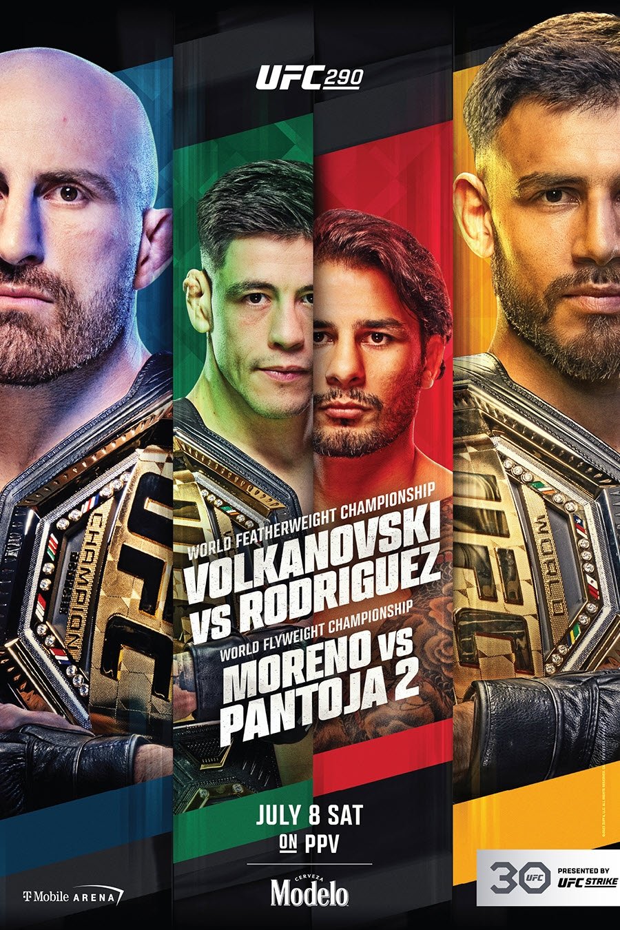 UFC 290: Volkanovski vs. Rodriguez - Bild 1 von 10