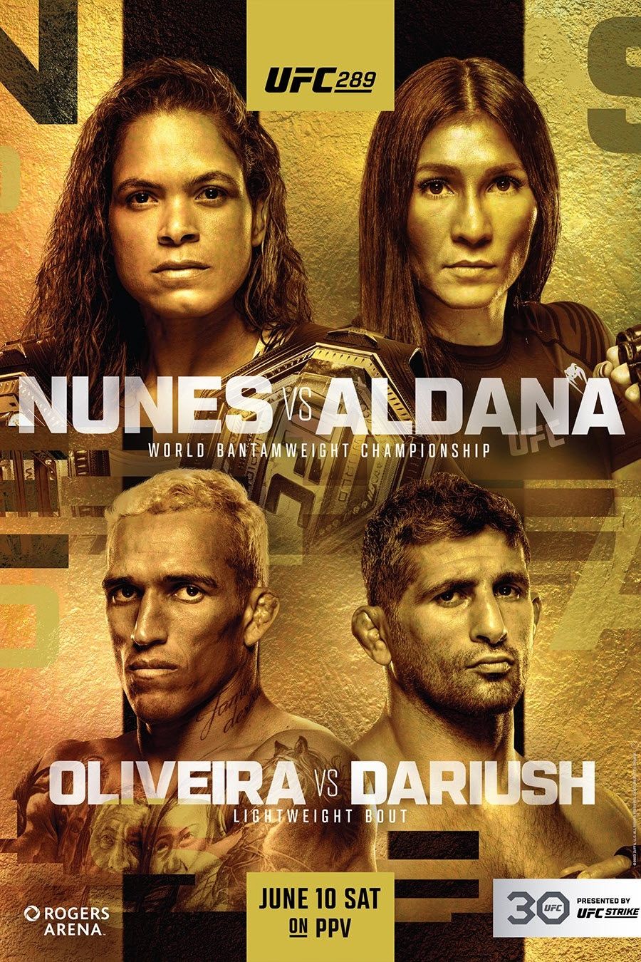 UFC 289: Nunes vs. Aldana - Bild 1 von 6