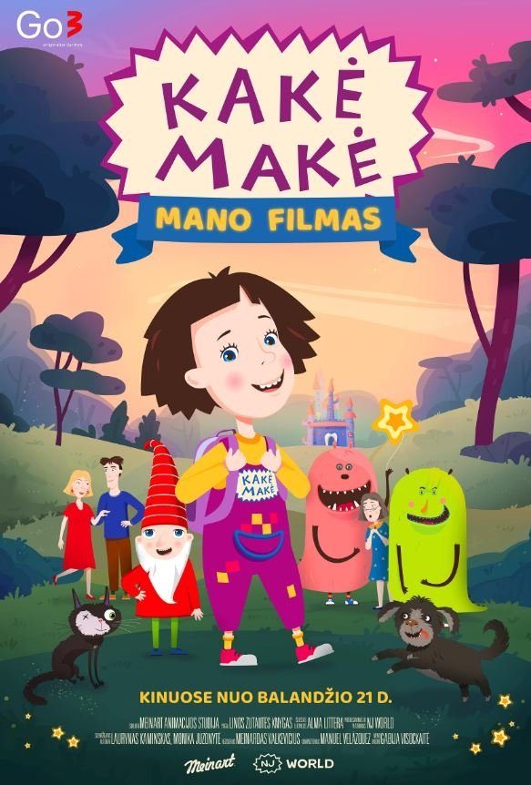 Kakė Makė: Mano filmas - Bild 1 von 4